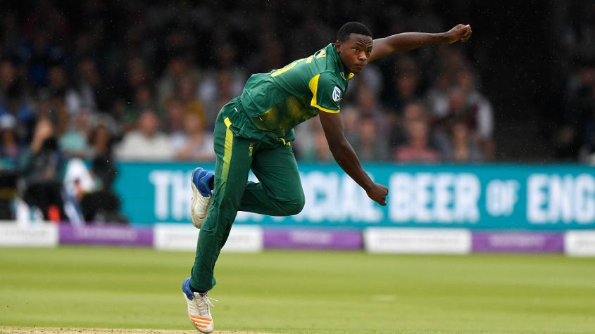 Kagiso Rabada hat-trick on ODI debut