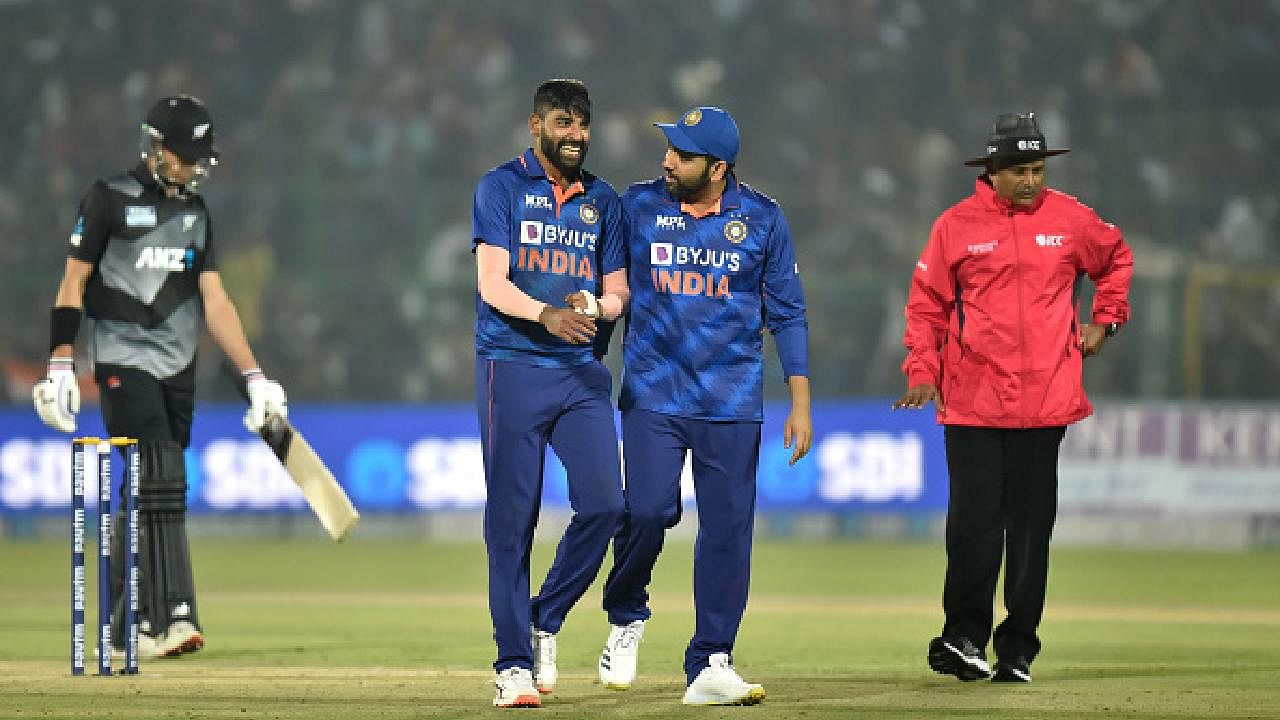 Mohammed Siraj & Rohit Sharma